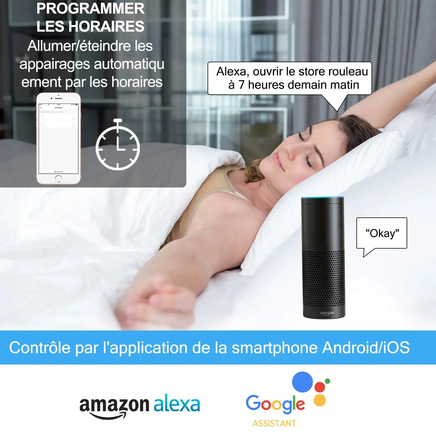 Tuya Smart Life WiFi Curtains Blinds Switch Roller Shutter Electric Motor Google Home Alexa Voice Control Connected House Engine