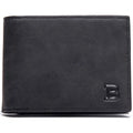 New Short Men Wallets Slim Card Holder Male Wallet PU Leather Small Zipper Coin Pocket Man Purse Wallet