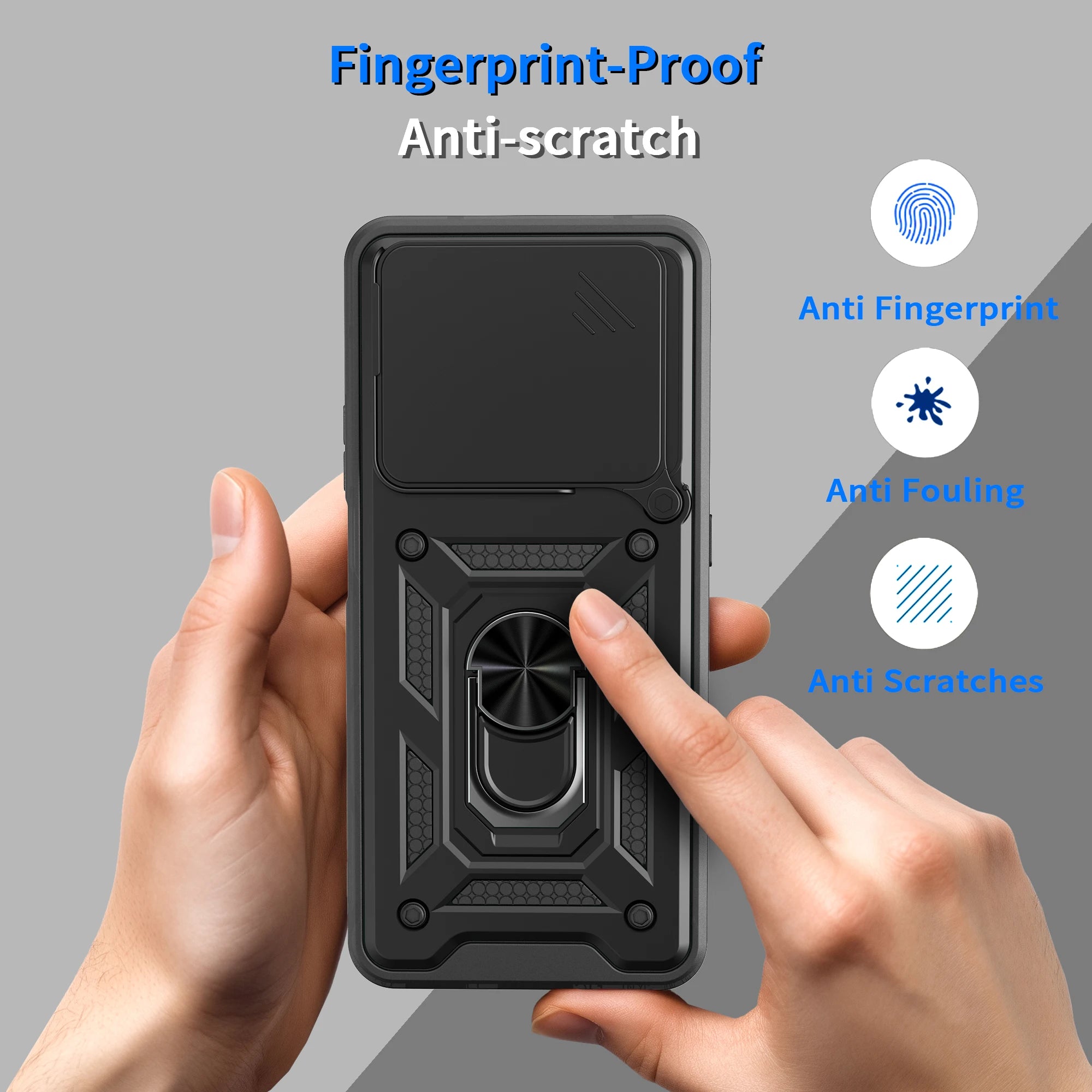 For Honor 400 Smart 5G Case Shockproof Magnetic Armor Slide Lens Phone Cover For Honor 400 Smart Case Cell Phone Coque Fundas