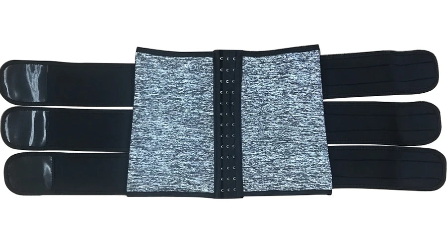 Women Waist Trimmer Tripple Belts Waist Trainer Shaperwear Tummy Control Slimming Fat Burning For Postpartum Sheath Belt