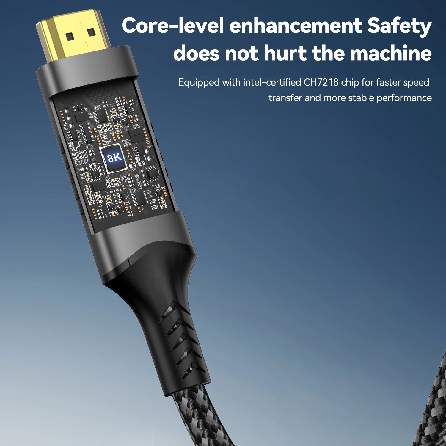 8K USB C to HDMI Cable 2.1 Adapter 32.4Gbps 4K@120Hz HDR10+ Dolby Vision for MacBook Pro/M1/M2/Cord for Laptop Tablet Galaxy S24