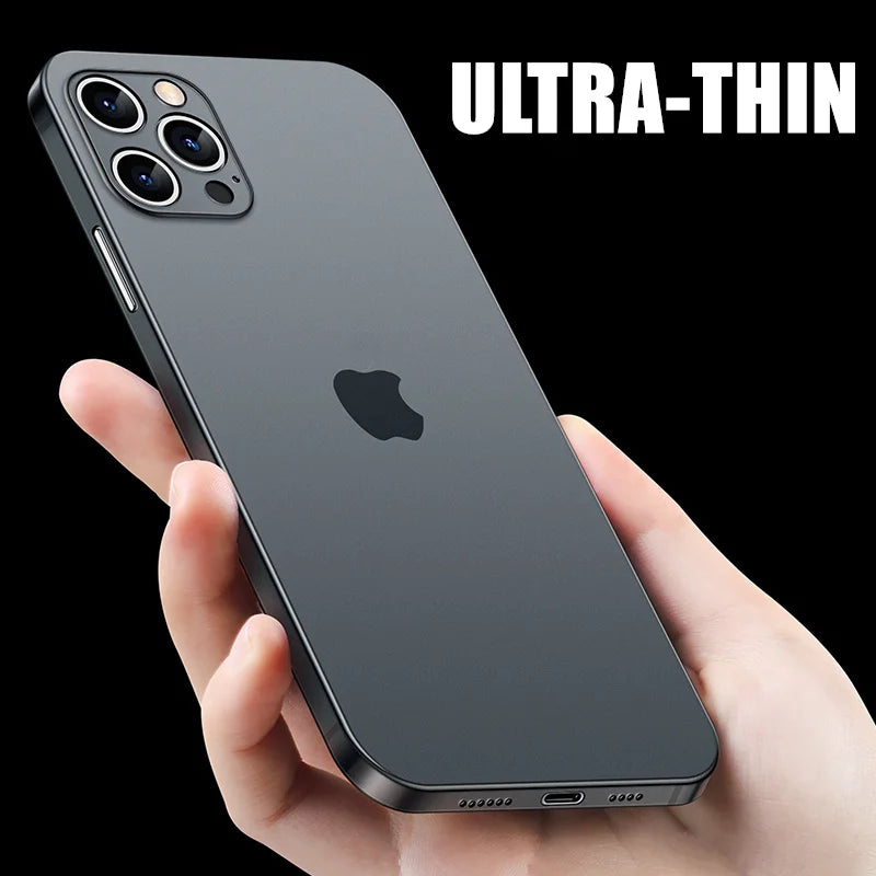 New New Ultra Thin Matte Phone Cover for Iphone 11 12 13 14 15 16 Plus Pro Max Mini X Xr XsMax Slim Case