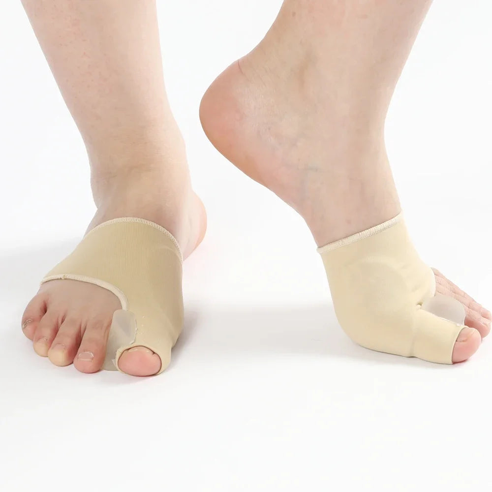 Toe Separator Hallux Valgus Bunion Corrector Orthotics Feet Bone Thumb Adjuster Correction Pedicure Sock Straightener