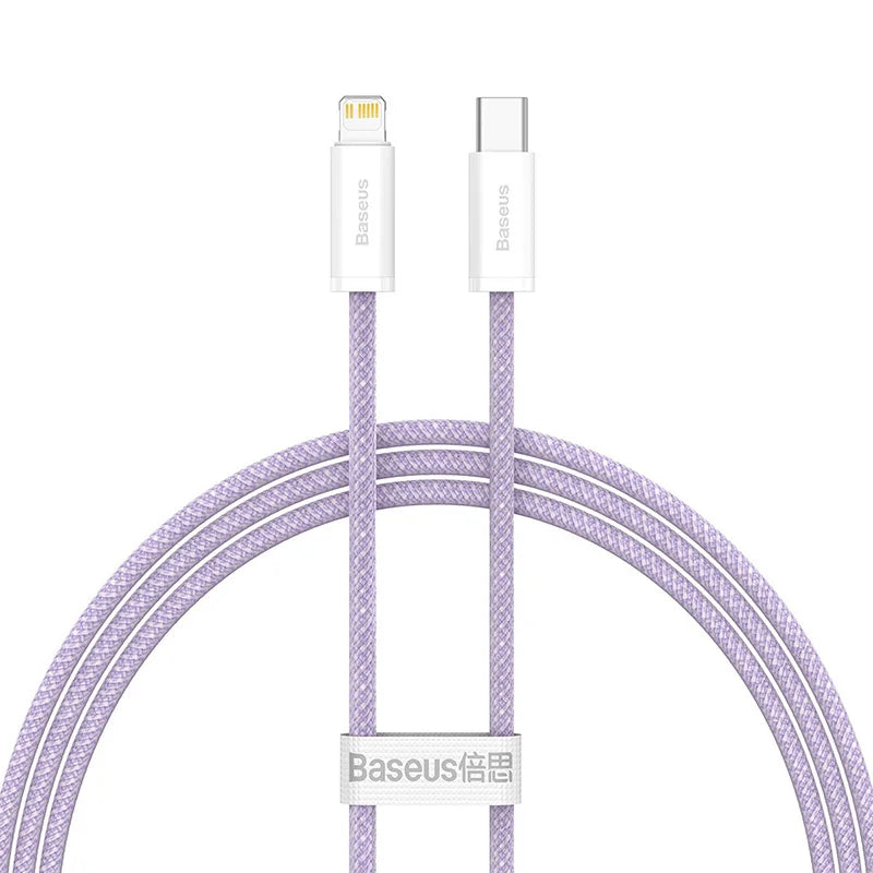 Baseus 20W PD USB C to Lightning Cable for iPhone 14 13 12 Pro Max Fast Charging Type C Cable for iPhone for iPad