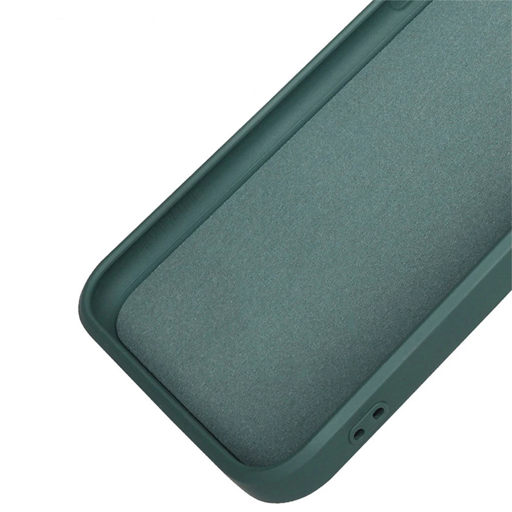 For iphone 7 Case iphone 6 6s 7 8 Plus SE 2020 2022 Cover Square Matte Silicone Luxury Classic Phone Cover Funda