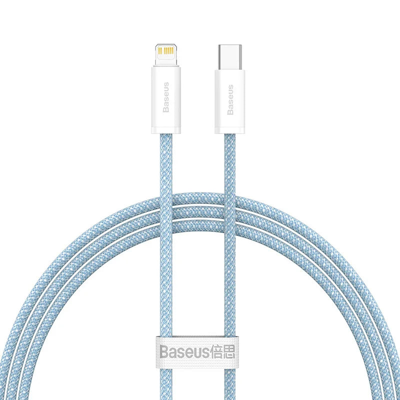 Baseus 20W PD USB C to Lightning Cable for iPhone 14 13 12 Pro Max Fast Charging Type C Cable for iPhone for iPad