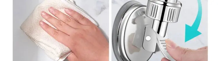 Adjustable Shower Rack Suction Cup Type Lotus Canopy Bracket Handheld Shower Head Bathroom Nozzle Fixed Base