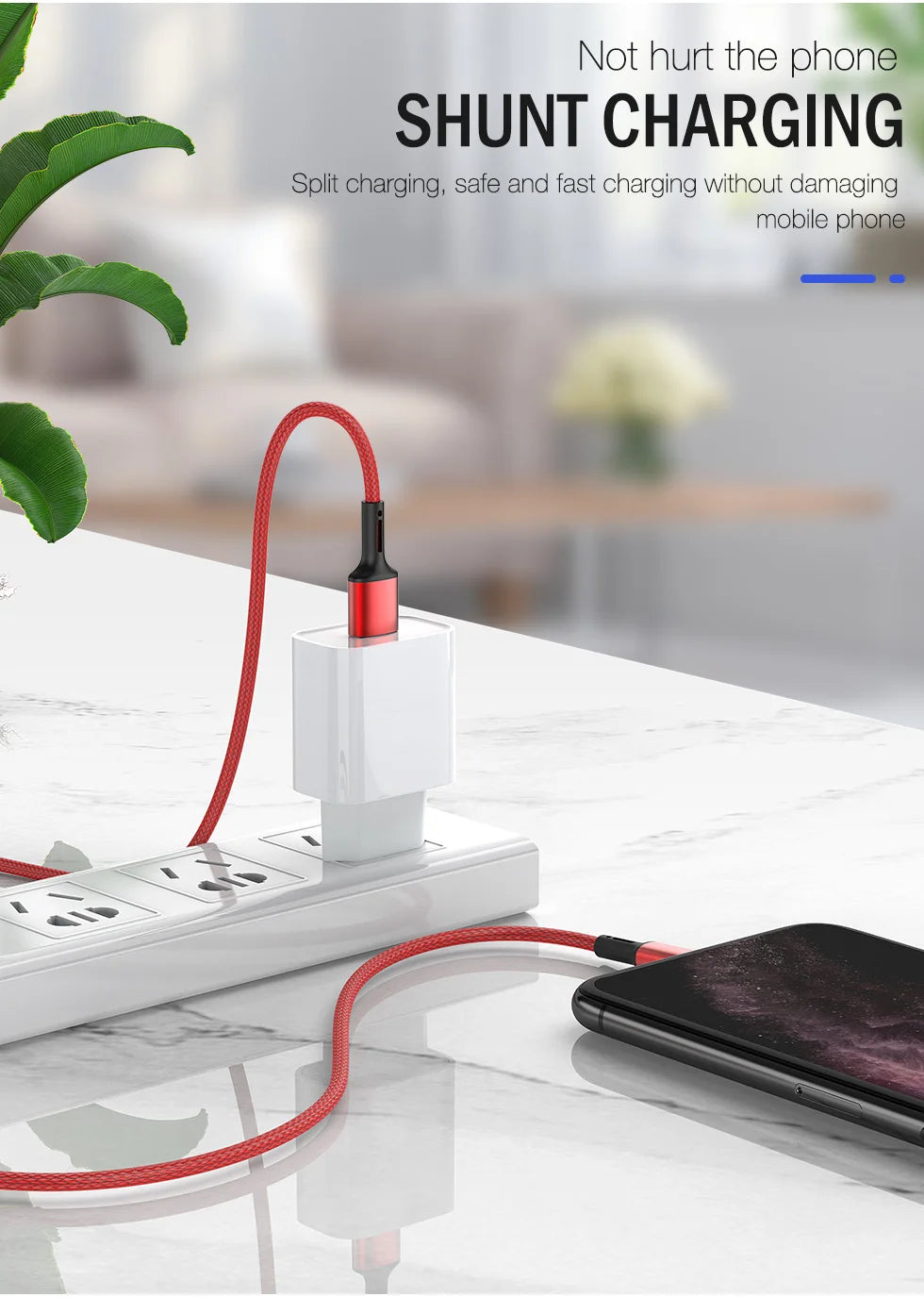 Fast Charging USB Charger Cable For iPhone 14 13 12 11 Xs Max Xr X 8 7 6 Plus 5 SE iPad Origin Mobile Phone Long Data Cord 2m 3m