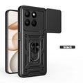 For Honor 400 Smart 5G Case Shockproof Magnetic Armor Slide Lens Phone Cover For Honor 400 Smart Case Cell Phone Coque Fundas