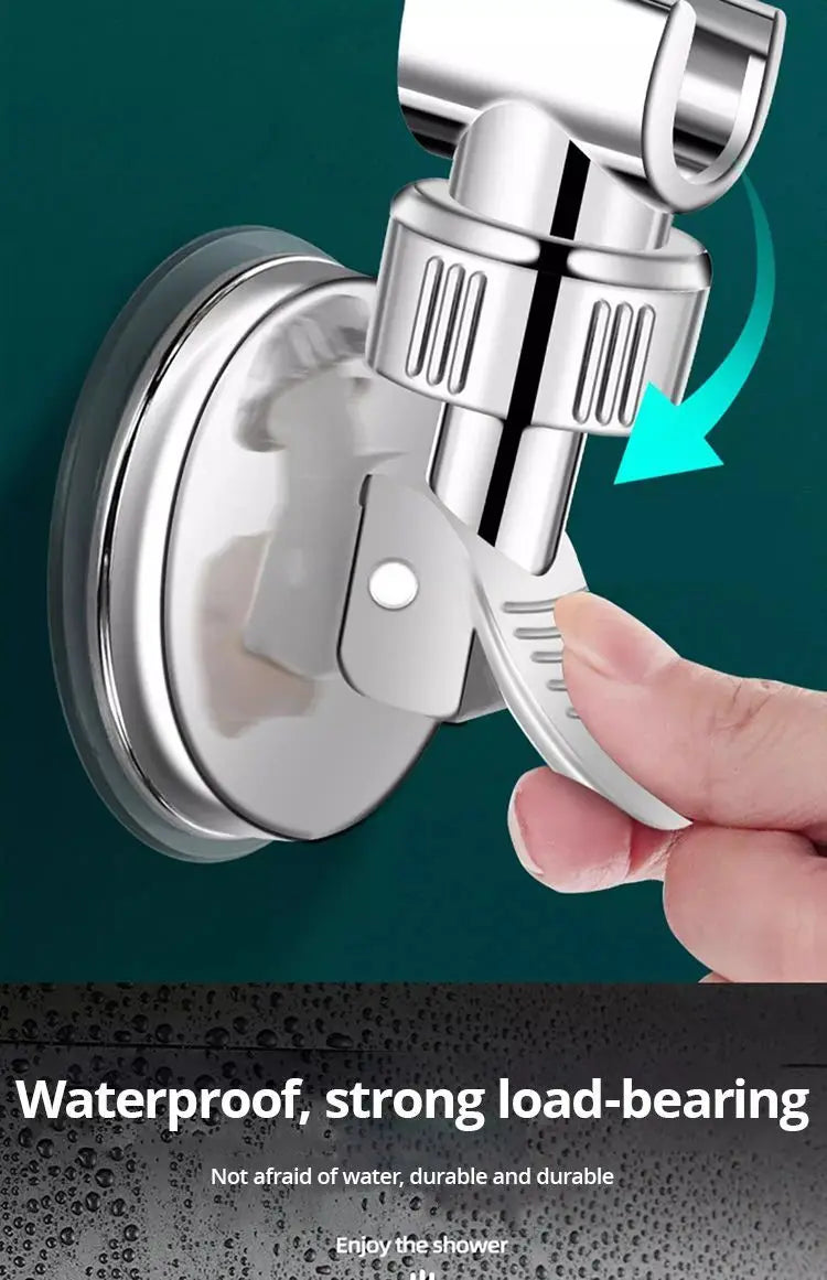 Adjustable Shower Rack Suction Cup Type Lotus Canopy Bracket Handheld Shower Head Bathroom Nozzle Fixed Base