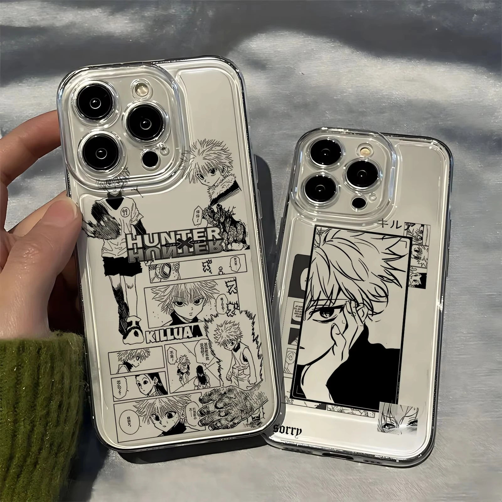 Anime HUNTER×HUNTER Phone Case For IPhone 16 15 14 13 12 11 Pro Max X XR XS 8 7 Plus Mini SE Mobile Cover
