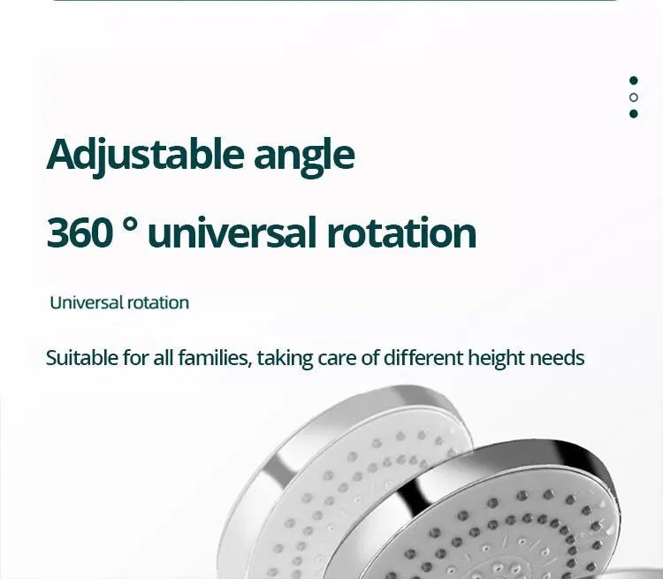 Adjustable Shower Rack Suction Cup Type Lotus Canopy Bracket Handheld Shower Head Bathroom Nozzle Fixed Base